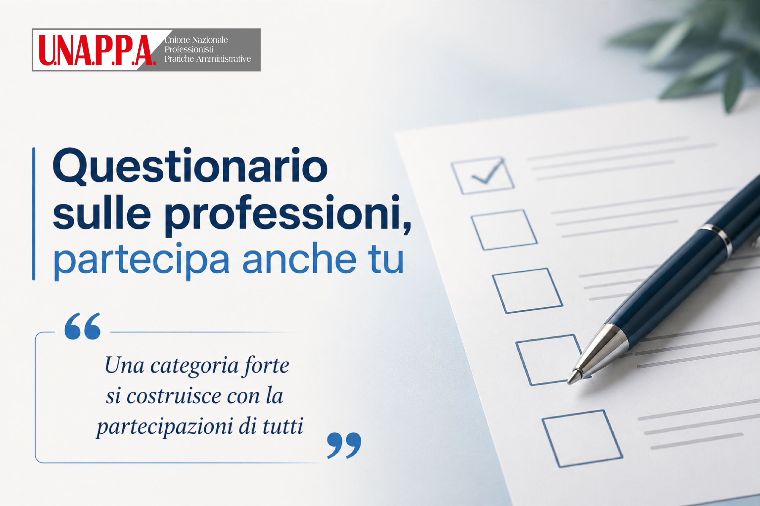 Questionario sulle professioni, partecipa anche tu