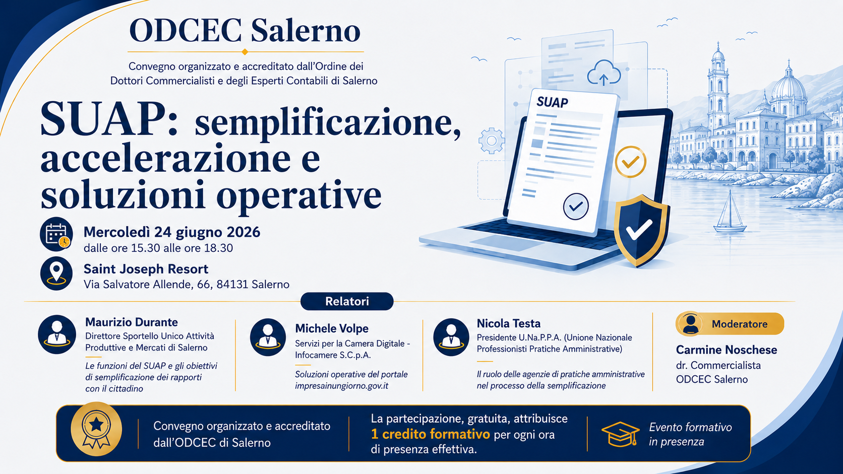 SUAP: SEMPLIFICAZIONE, ACCELERAZIONE E SOLUZIONI OPERATIVE
