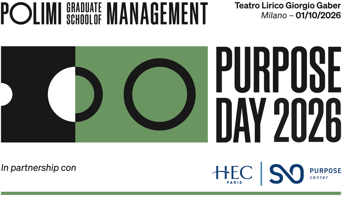 Il patrocinio di UNAPPA al Purpose Day 2026 del Polimi – 1 ottobre 2026